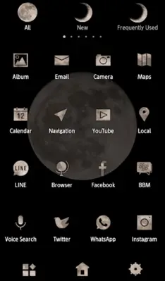 Full Moon Theme android App screenshot 1